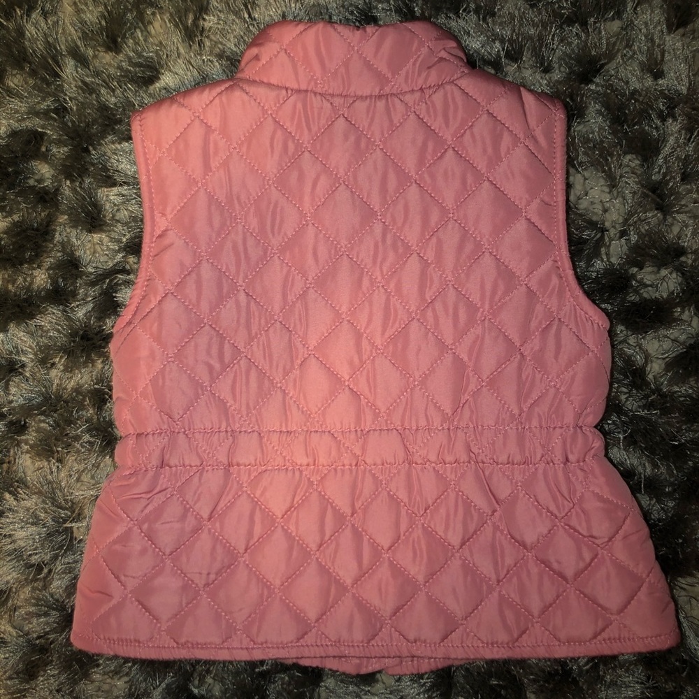 Old Navy Baby Girl Pink Vest 6-12M - Picture 2 of 3
